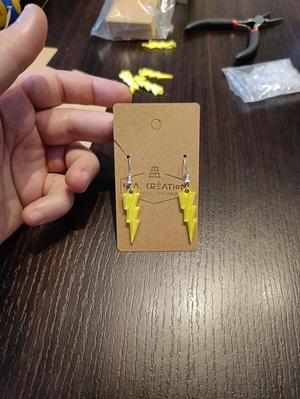 Lightning Earrings
