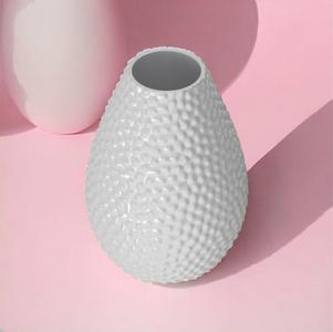 Drop bubbly textured vase / planter