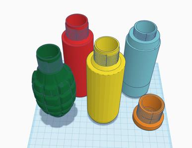 Airsoft ThunderB Grenade Project