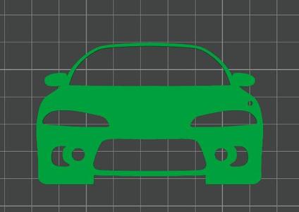 Mitsubishi Eclipse 2G Keychain Schlüsselanhänger