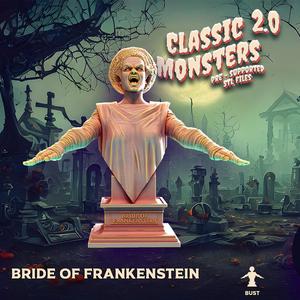 bride of Frankenstein (bust)