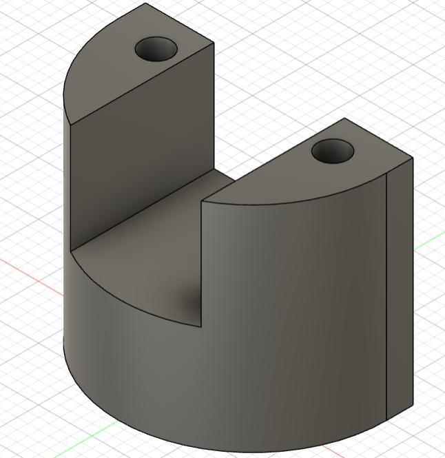 Small Motor Adapter for Model Ski Lift