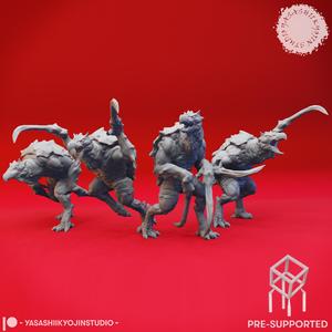 Hook Horror Clan - Tabletop Miniatures (Pre-Supported)