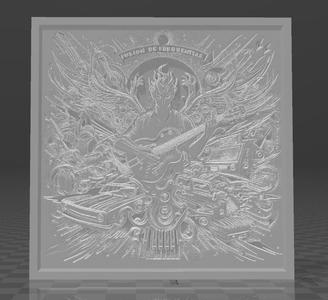 Fusion de Frequentias Xadamai's album cover litophane