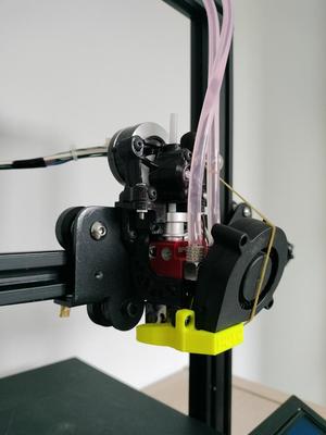 water cooled bp6 xcr3d hotend with sherpa mount