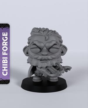 Male Dwarf Rogue - With Free Dragon  - 5e DnD Inspired for RPG and Wargamers