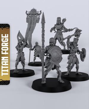 Skeletons - With Free Dragon  - 5e DnD Inspired for RPG and Wargamers