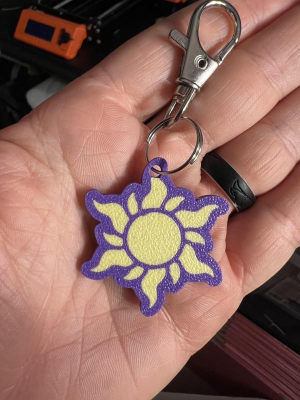 Sun Keychain/Earrings
