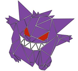 Gengar Lowpoly