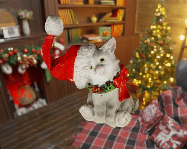 Christmas cat
