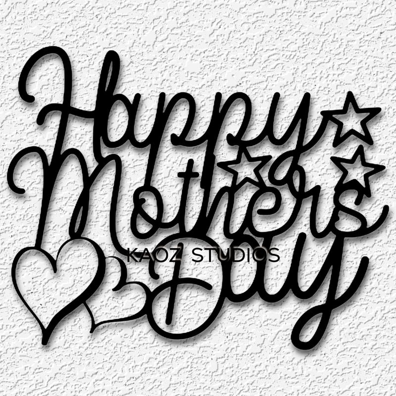 happy mothers day wall art mom wall decor holiday decoration