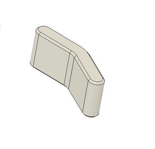 Refrigerator Toggle 10x3 magnet