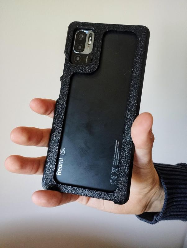 Non flexible smartphone case with interchangable backplate - Xiaomi Redmi Note 10 5G