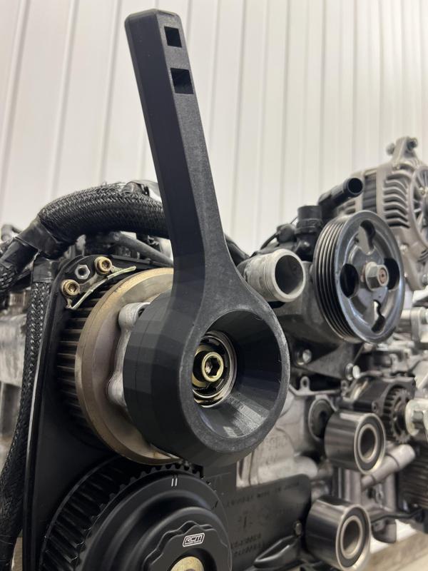 Subaru AVCS intake cam sprocket tool