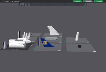 747 Lufthansa Bambu Studio Profile