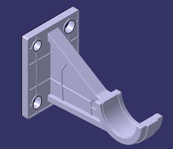 Plastic Rod Hook