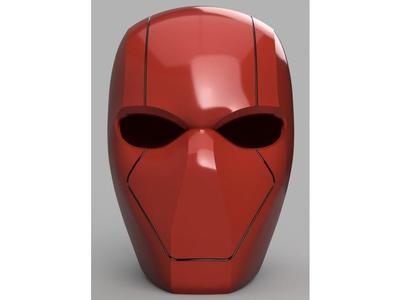 Red Hood Helmet (Batman) with Details