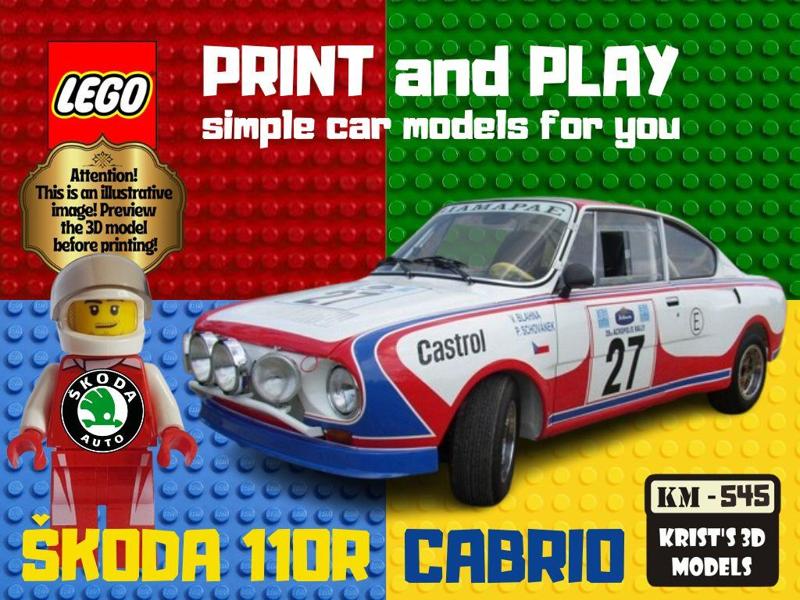 LEGO Skoda 110 R Cabrio