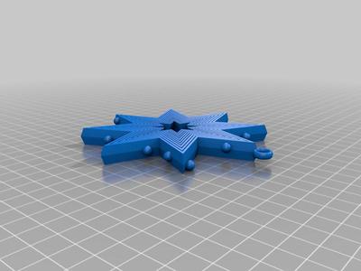 Fidget Star Ornament