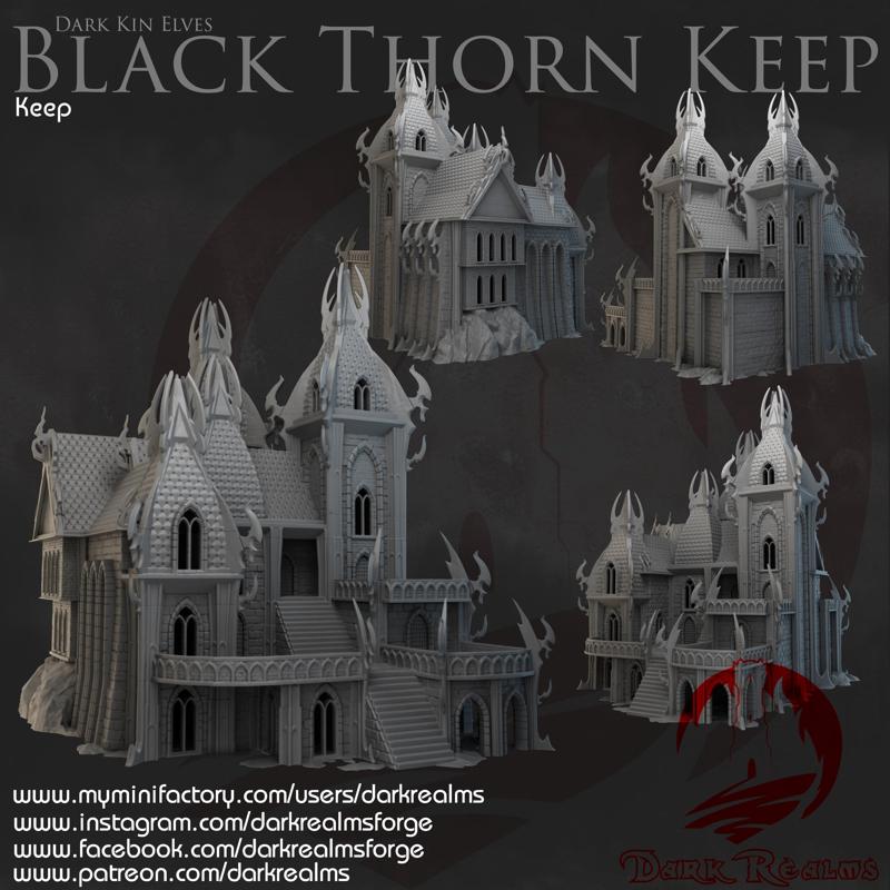 Dark Realms - Dark Kin Elves - Black Thorn Keep