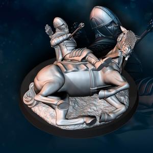 Death West Human on Horse | West Humans | Fantasy