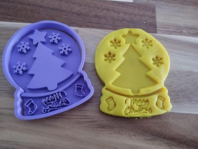 Cortador de galletas bola de nieve