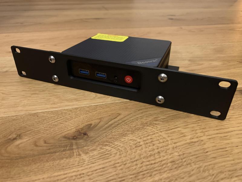Beelink Mini S12 - 10 inch rack mount