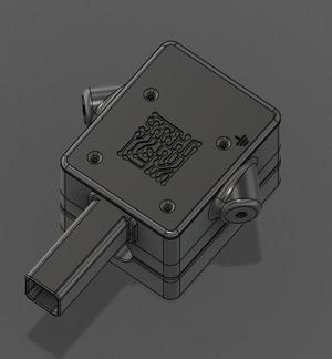 Inverted V Dipole Pole Mount 1:1 Balun Antenna Box