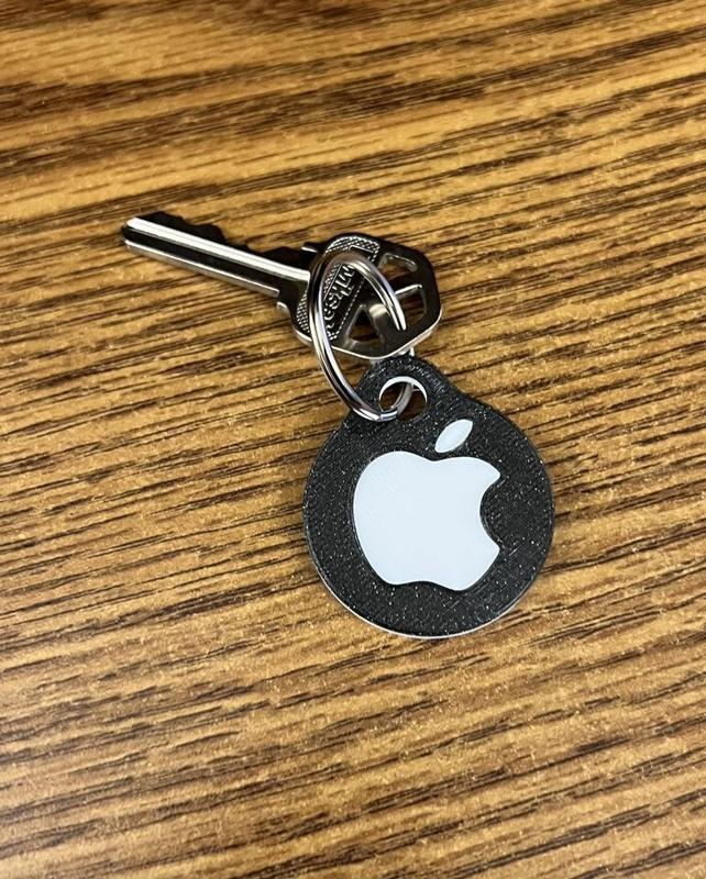 Apple Logo Key Fob