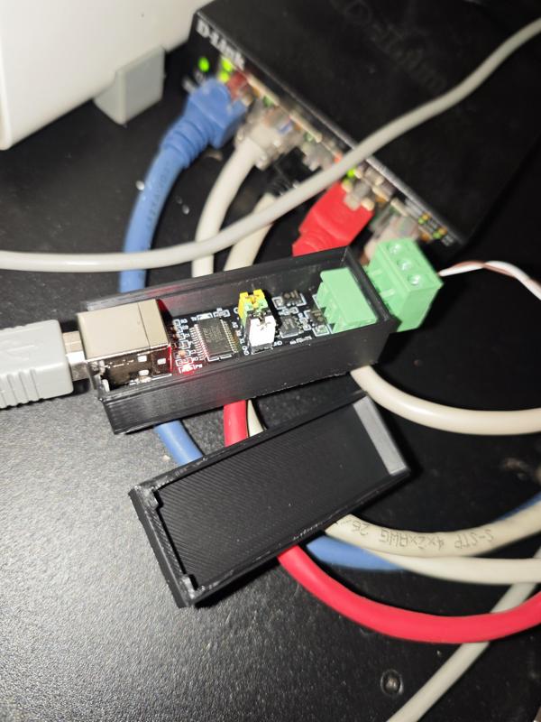 Case for Hailege USB zu RS485 TTL Serial Converter Adapter FT232RL 75176