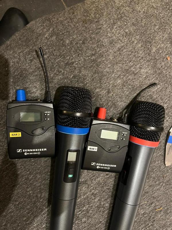 Sennheiser XSW Color Ring and EW200 G3 Knob