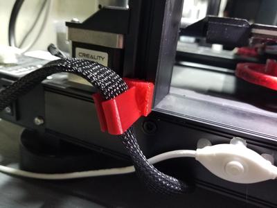 Ender 3 S1 cable support