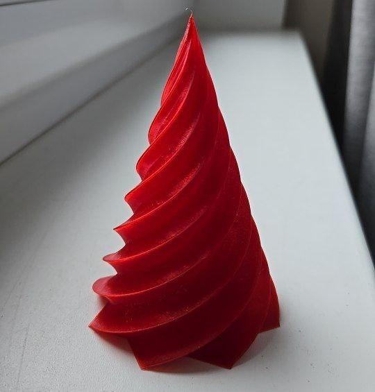 Christmas tree candle