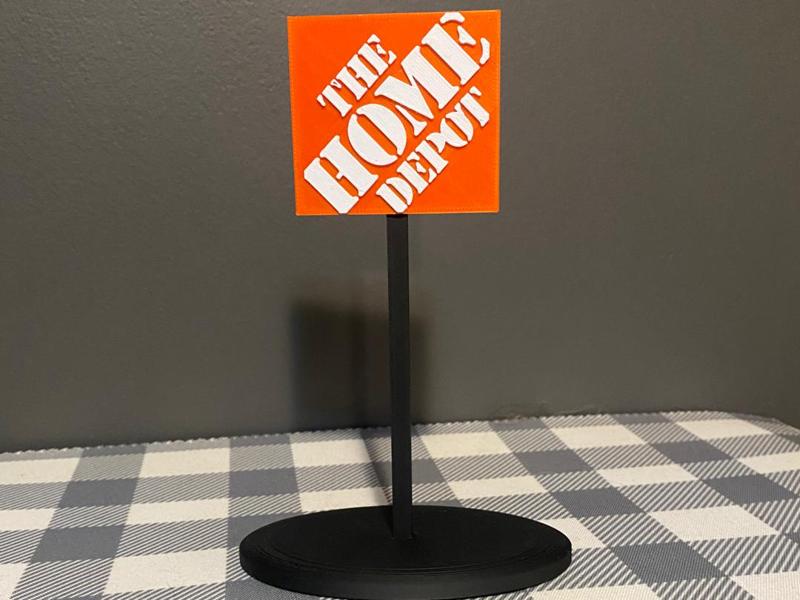 home depot store sign- NO AMS needed 