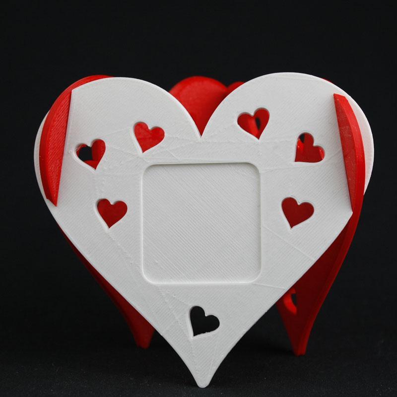 Heart photo frame