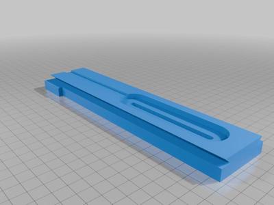 Grooved spicerack slider