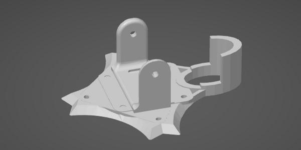Fpv camera mount of a drone