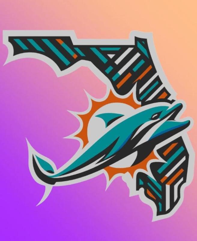 Miami Dolphins Custom FanArt 2