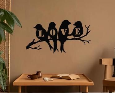 Love Birds Wall Art