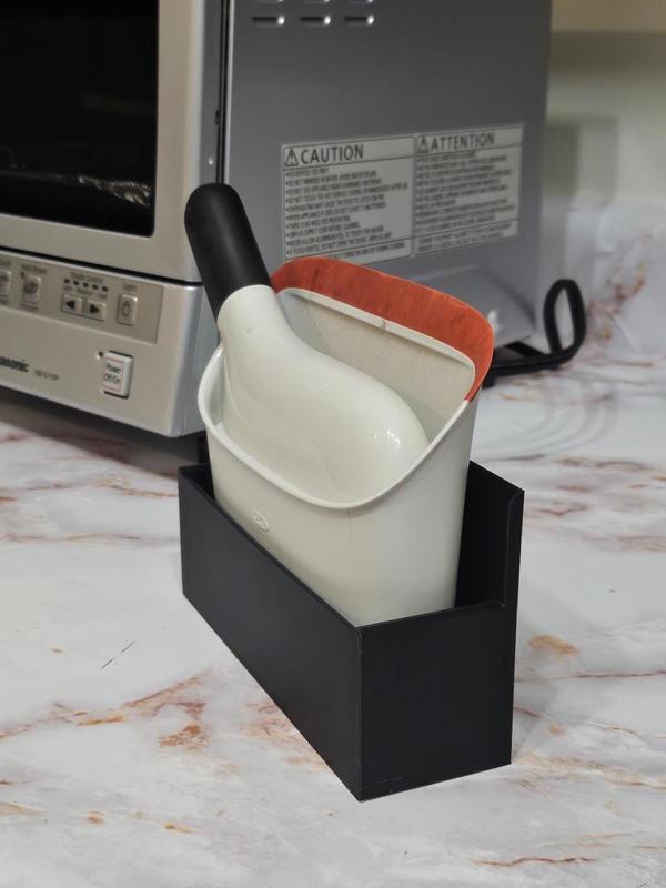 OXO Good Grips Compact Dustpan and Brush Holder