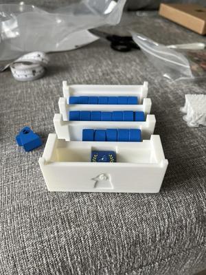 Root Organizer for Factions with Meeple Engravings