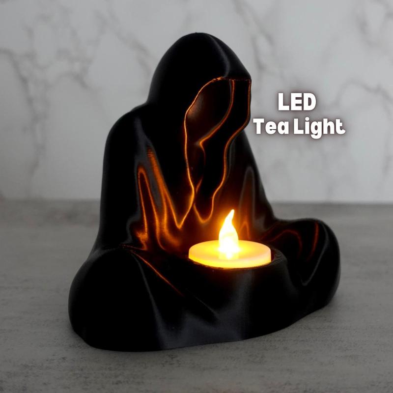 Hooded Figure (LED Tea Light)
