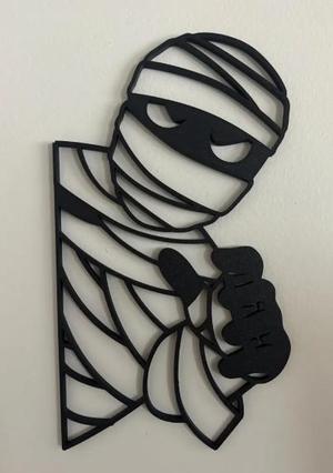 Cartoon Mummy Halloween Decor