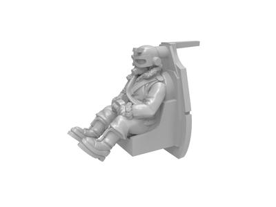 1/144 Spitfire Pilot [Fits Beacon Models Kits]