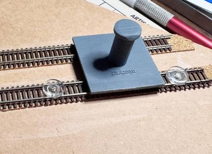 Z scale Double Track Spacing Jig 