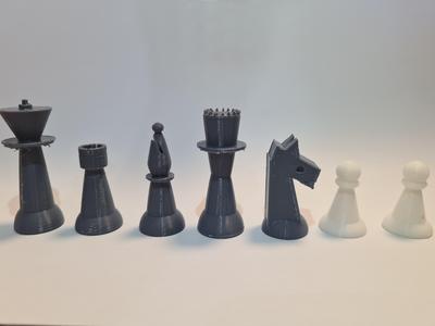 Simple Chess Pieces