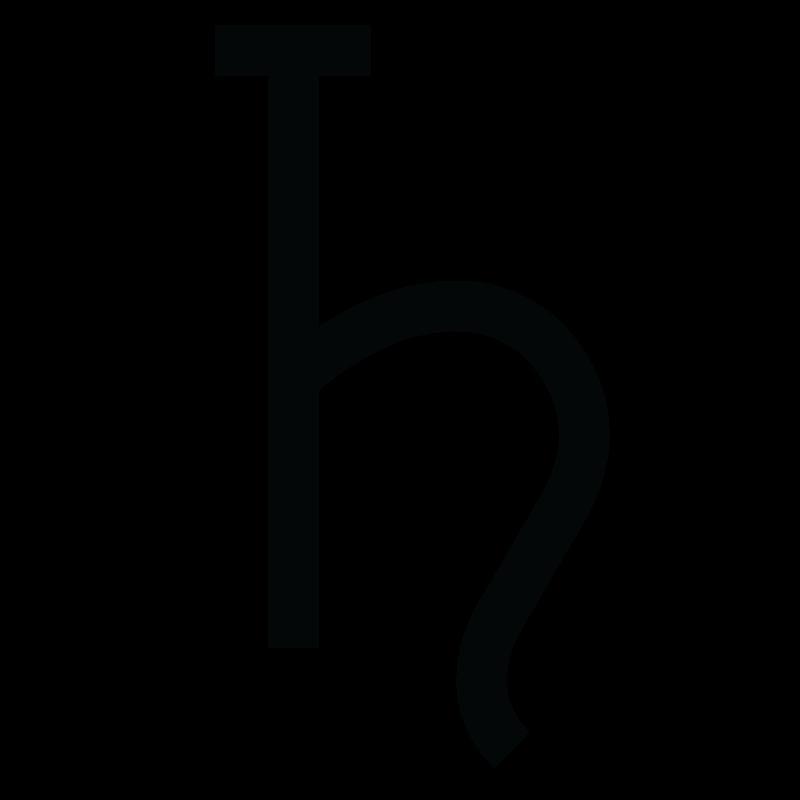 Saturn astronomical symbol / Astronomický symbol Saturna