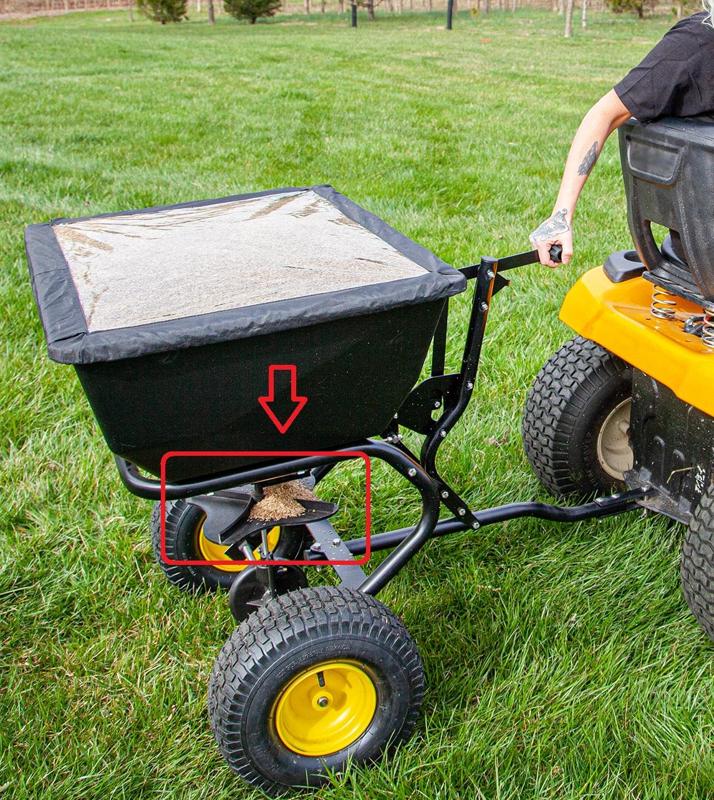 Broadcaster Plate For Lawn Seeder/Fertilizer