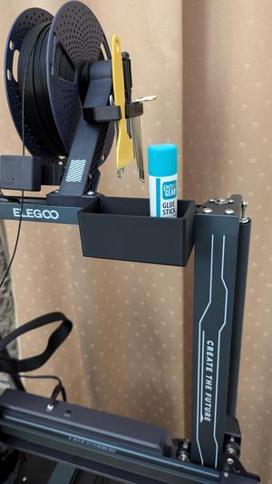 Elegoo Neptune 4 utility tray with perfect fit