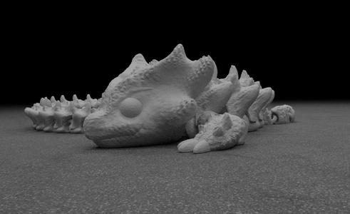 Articulated Dragon 004